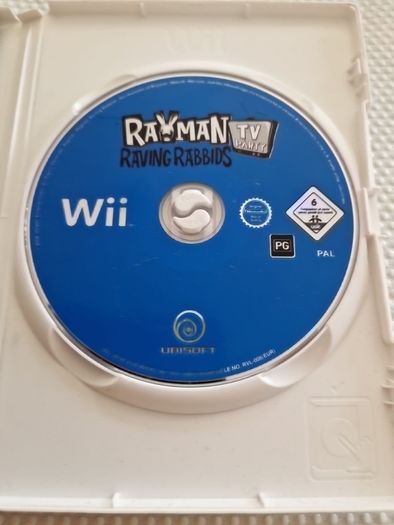 Rayman Raving Rabbits Tv Party Nintendo Wii Games Original