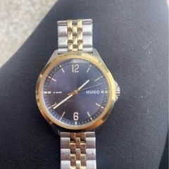 Silver and Gold Hugo Boss Watch