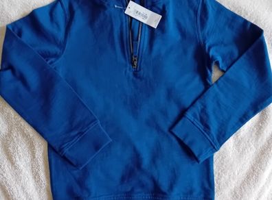 Blue Cotton Jumper Age 8-9 BNWT