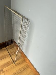Wire basket storage