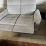 Grey 2 seater recliner set Image 6