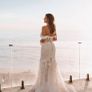 Essence of Australia Wedding Dress, Veil & Overskirt Image 6