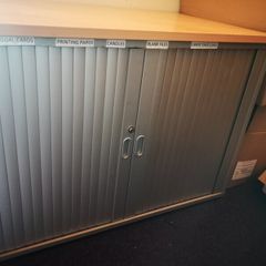 tambour cabinet