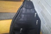Leather rucksack