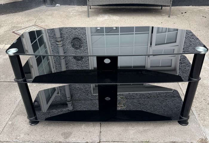 Glass Tv Stand