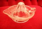 Antique  Glass Grape Fruit Squeezer 9