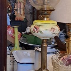 Antique Oil Lamp Electric