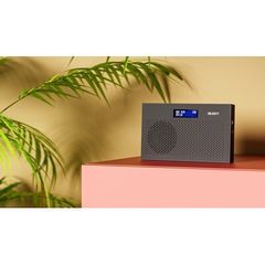 Compact Digital Black Radio