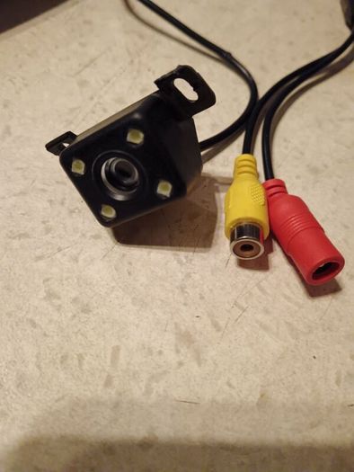 car reverse camera and monitor flip to close when need. All cables and easy to install on reverse positive cable and ground metal part of the car.