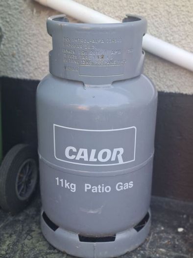 Empty Calor 11kg patio gas