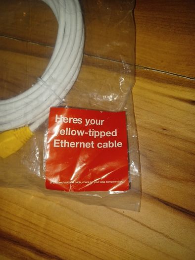 Ethernet cable