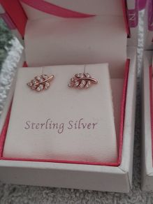 ladies silver earrings