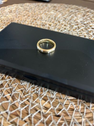 18ct Gold Ring 6.05g Size 52.5 / L 1/2