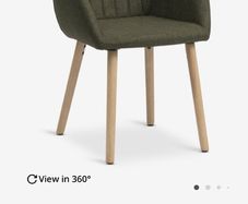 Green dining chair