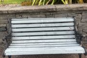 Cast Iron 2 Seater Garden - Patio Bench (Ref 001) - Can Deliver