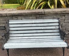 Cast Iron 2 Seater Garden - Patio Bench (Ref 001) - Can Deliver