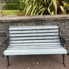 Cast Iron 2 Seater Garden - Patio Bench (1) - Can Deliver