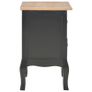 Bedside Cabinets 2 pcs Black 35x30x49 cm MDF Image 6