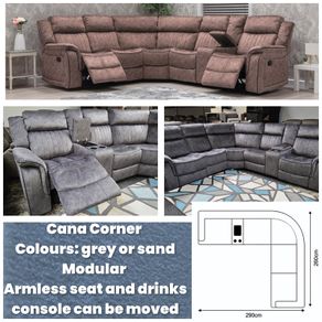 New Cana corner - grey or sand