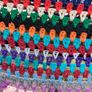 Large Vintage Crochet Blanket Image 7
