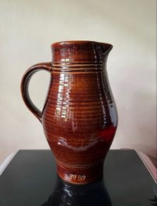 Large pottery pitcher