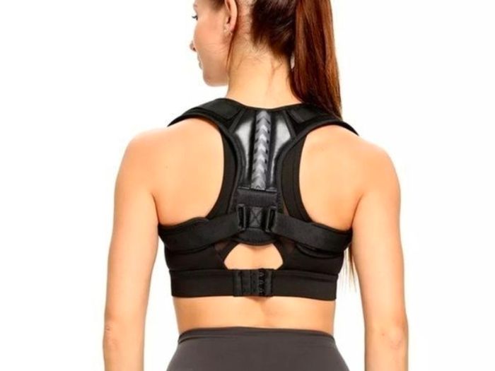 Adjustable Back Shoulder Posture Corrector Belt Clavical Spine Support Reshape Your Body Home Office Sport