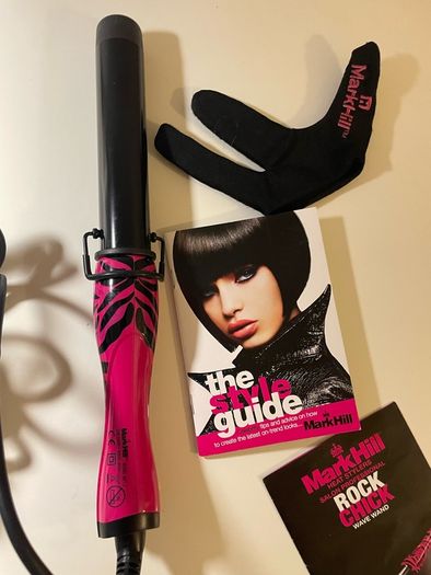 Mark Hill Rock Chick Wave Wand - Professional Hair Curler with Heat Glove