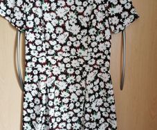 French connection floral cotton dress UK 10
