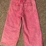 Pink Sparkled Flared Jeans Image 5
