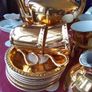Royal Worcester Gold Lustre Fire Proof Coffee Set Image 2
