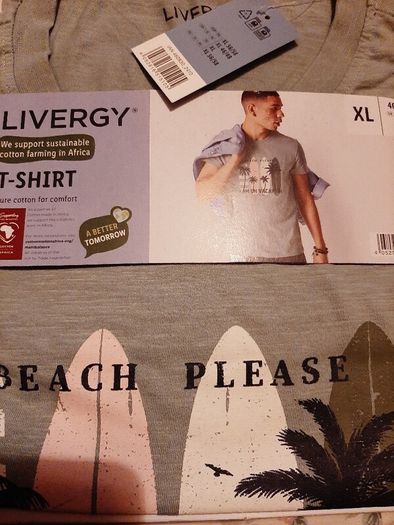 New tee shirt XL 100% Cotton