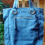 New Large Suede Tote Bag FREE POST Image 2
