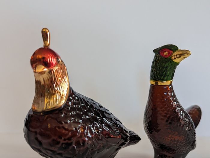 Vintage Avon Wild Bird Bottle Collection