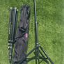 Ultimate Support TS-100B Air-Powered Speaker Stands (Pair) w/ Gator Carry Bag Image 9
