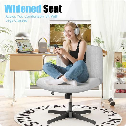 Ergonomic Cross Legged Office Chair