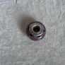Pandora Purple triangles murano glass charm perfect condition Image 6