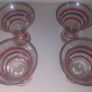 Set of 4 Vintage Liqueur Glasses. Image 3