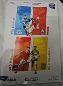 Division 1 and 2 league finals 2024