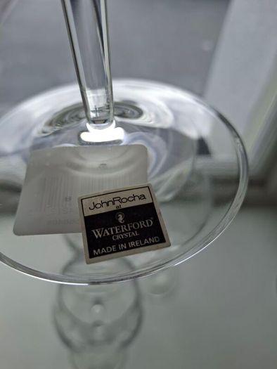 John Rocha Waterford Crystal Trace Red Wine Glasses x 6