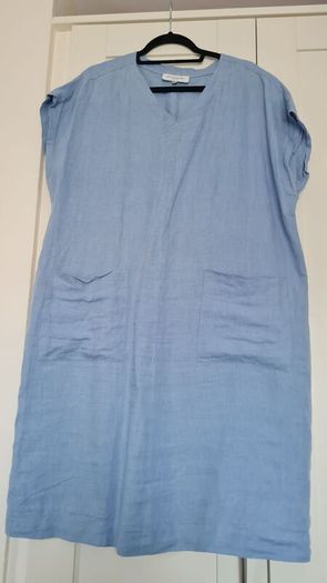 ladies  dress  blue