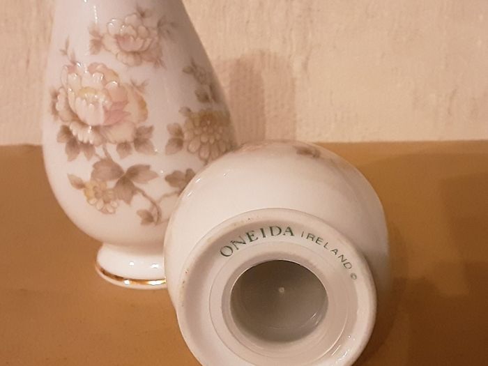 two irish made sifters, ( salt & pepper)