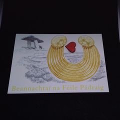 Ireland Postcard : Beannactai na Feile Padraig 1995 - St. Patrick's Day Postcard