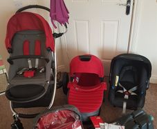 Britax Affinity Travel System 3 in 1 Pushchair Pram Car seat