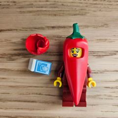 lego col22-2 chili costume fan, collectible series 22