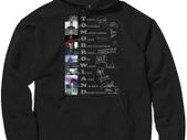 Tomorrowland hoodie with dj signatures autographs