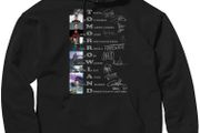 Tomorrowland hoodie with dj signatures autographs