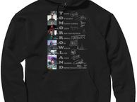 main image for ad Tomorrowland hoodie with dj signatures autographs