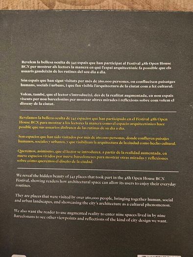 48h Open House Bcn. 34-5. Way Of Living Catalogue.  Large Volume Paperback In Good Condition.  See Photos For Same.