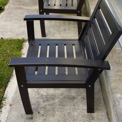 IKEA Outdoor Wooden Chairs Set of 4
