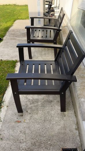 IKEA Outdoor Wooden Chairs Set of 4
